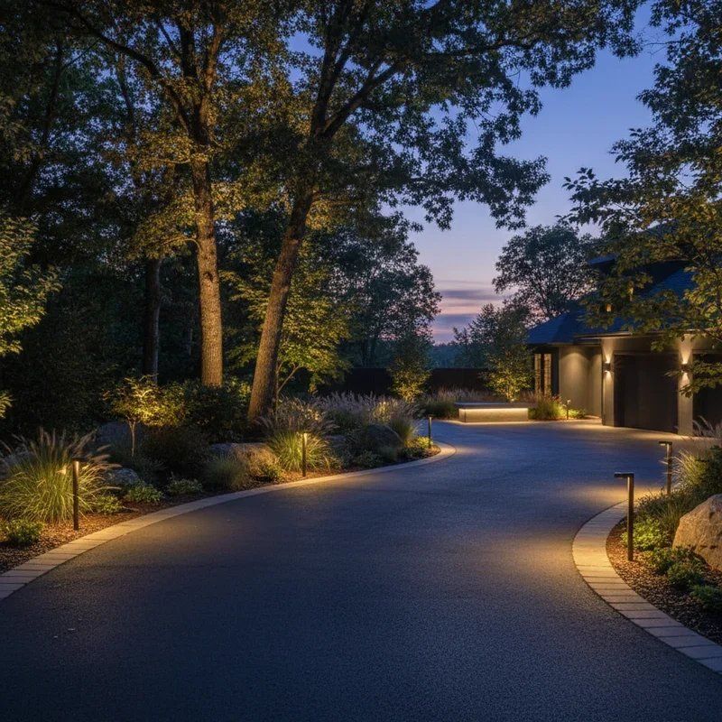 Garden lighting project